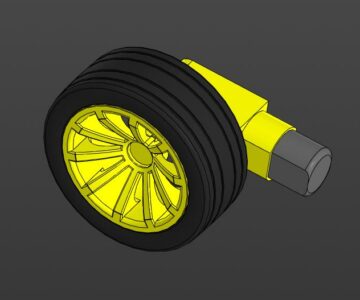 3D модель Мотор редуктор Arduino Kit