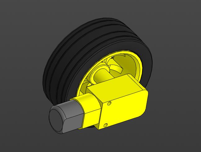 3D модель Мотор редуктор Arduino Kit