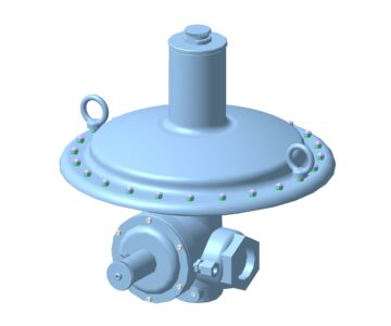 3D модель Регулятор давления газа Dresser Actaris (Itron) RBE 1812