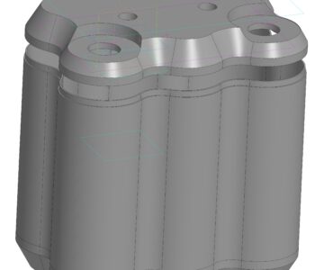3D модель Корпус для литий титаната (LTO)