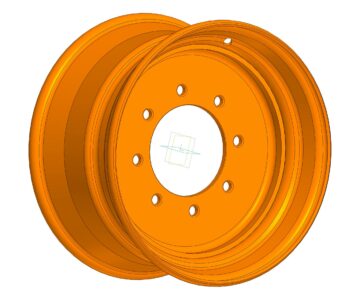 3D модель Диск 8.25х16.58х203 D152.4 ET 14
