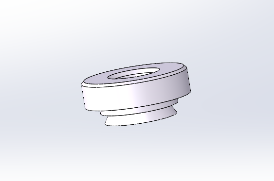 3D модель Гайка запрессовываемая