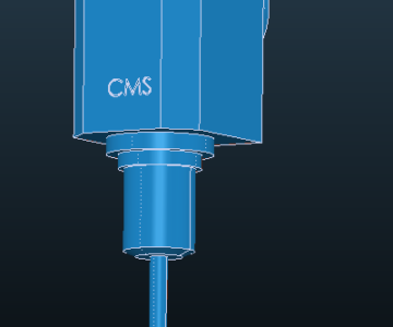 3D модель Консоль CMS ARES (СБОРКА С ОПРАВКОЙ ER11)