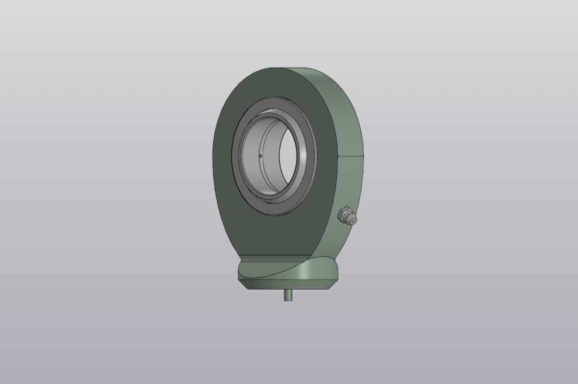 3D модель Проушины гидроцилиндра Тип SK20ES, SK25ES, SK30ES, SK35ES и SK40ES.