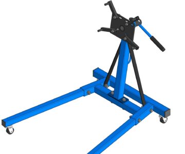3D модель Кантователь для ремонта двигателей складной