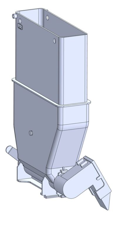 3D модель Узкий контейнер для кофе машины Jofemar G23