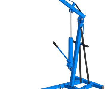 3D модель Кран гидравлический складной