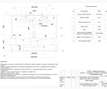 Чертеж Проект производства работ по реконструкции стального газопровода D325мм с применением U-образных полиэтиленовых труб.