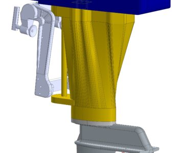 3D модель Мотор Вихрь-25