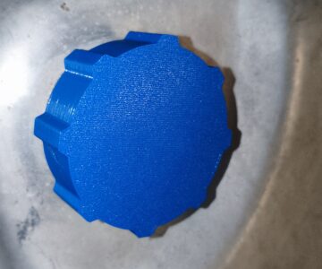 3D модель Крышка для канистры ссср 52 мм резьба 2 мм