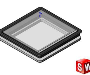 3D модель Окна Dometic Seitz (три типоразмера)