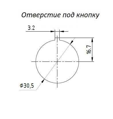 3D модель Аварийная кнопка с фиксацией КГЕ07К11К (КГЕ07К20К, КГЕ07К02К)