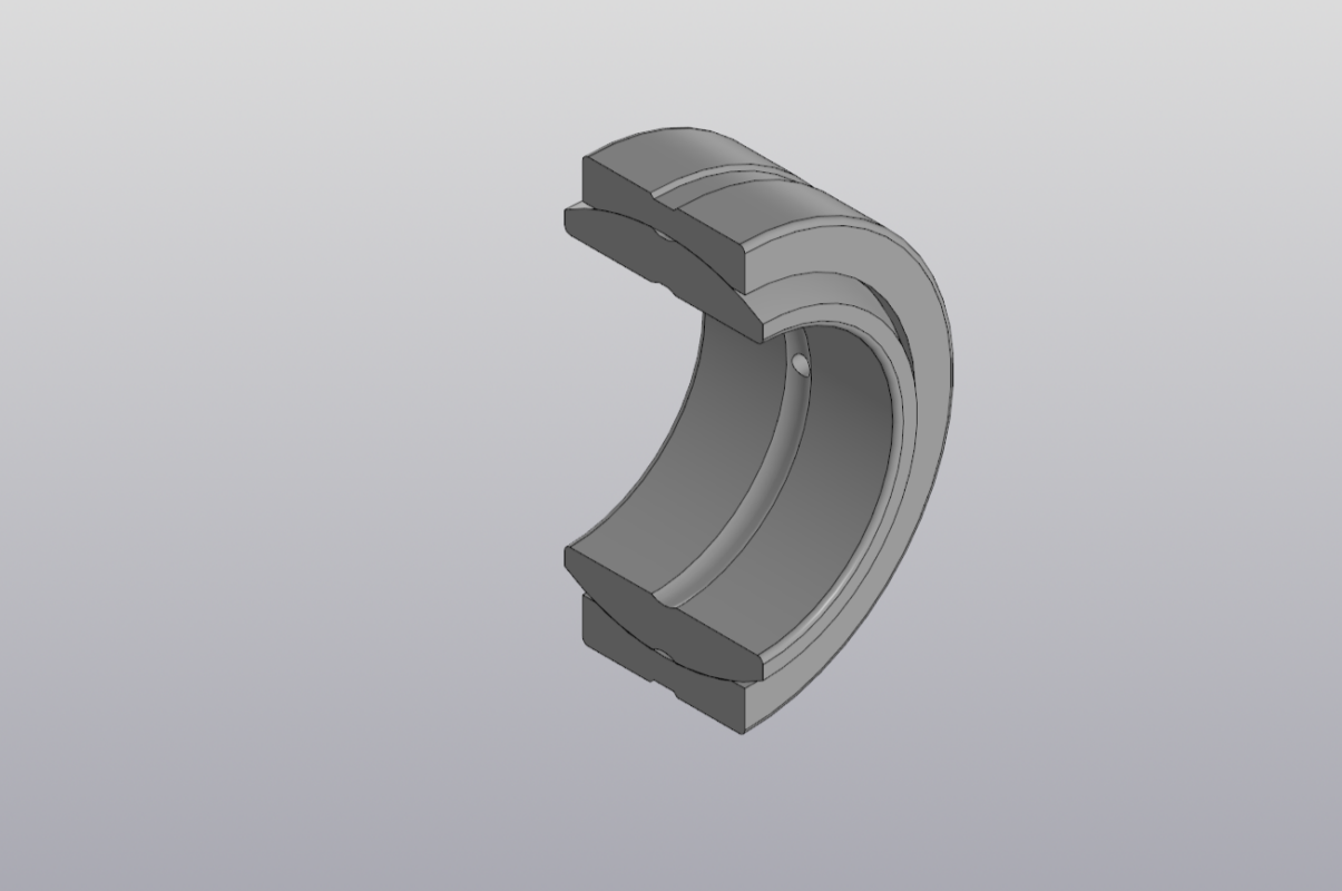 3D модель Сферические подшипники серии GE-ES