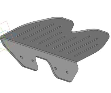 3D модель Полки в душевую