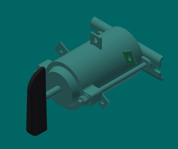 3D модель Выключатель пакетный ПВ3-63 исп.3