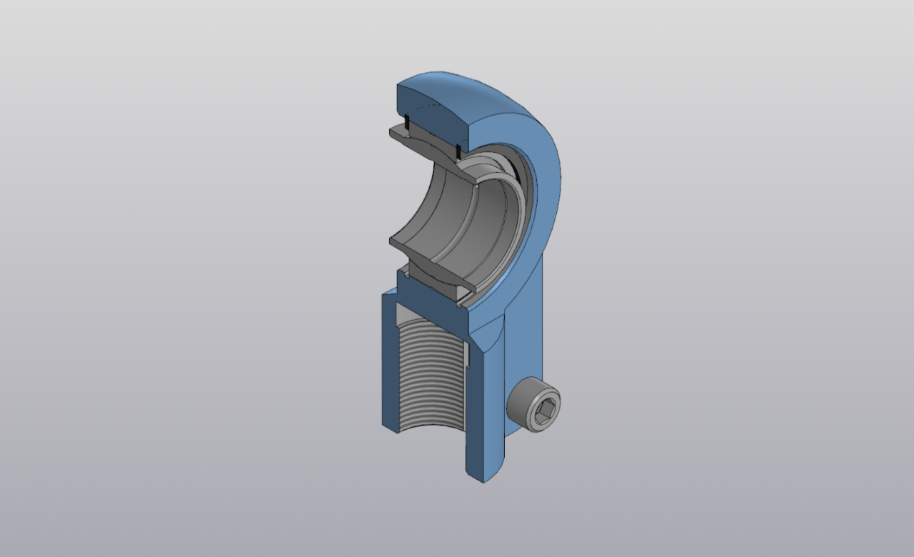3D модель Проушина SIGEW40ES
