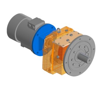3D модель Мотор-редуктор "EVRODRIVE" i=29,49