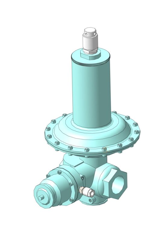3D модель Регулятор давления газа Dresser Actaris (Itron) RBE 1822