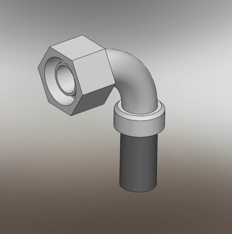 3D модель Фитинги DKOL DN10 и DN12