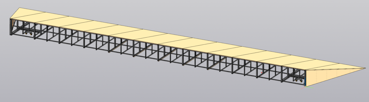 3D модель Модульный пандус 14727x2924x755 мм