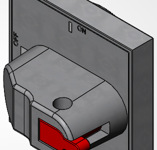 3D модель Рукоятка ABB OHBS3RJ