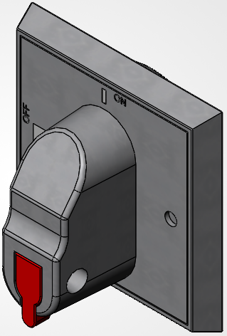 3D модель Рукоятка ABB OHBS3RJ