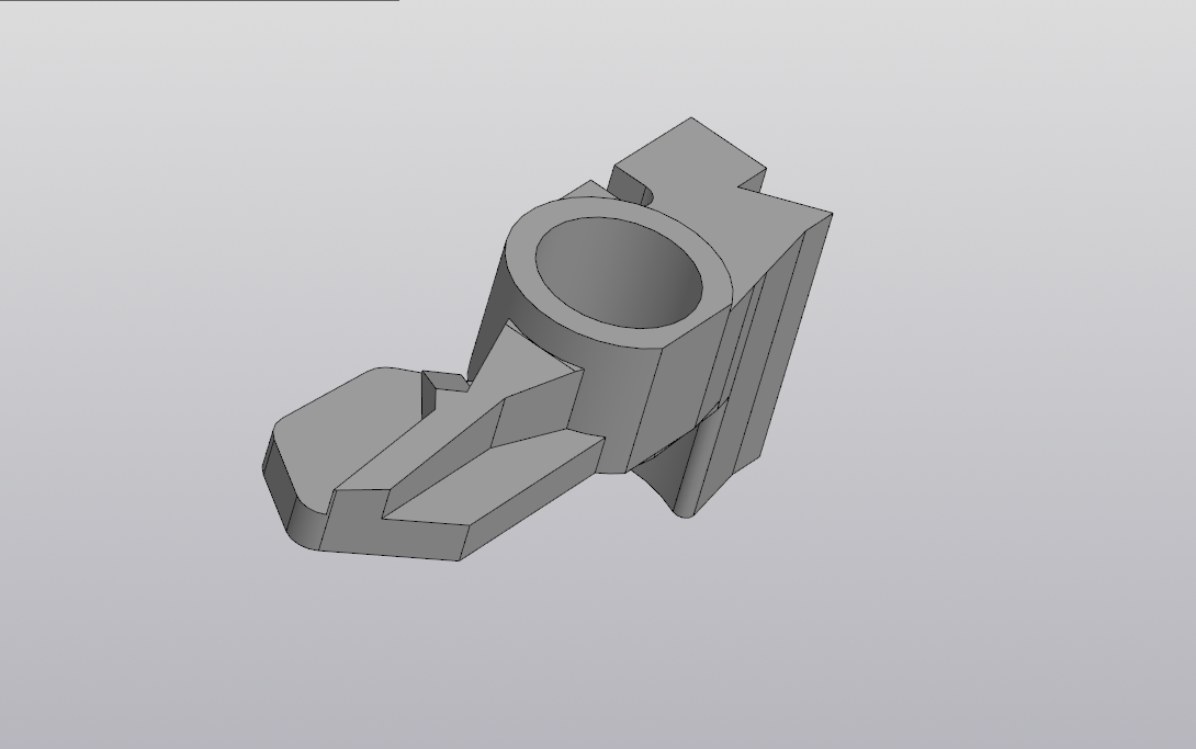 3D модель Cобачка стартера Бензопил Champion 138 (Maxcut, McCulloch, Sparky, Rebir)
