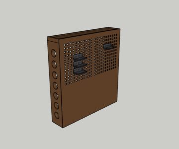 3D модель Стенд для садовых инструментов