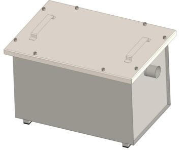 3D модель Жироуловитель ЖУ-0.5_50