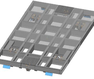 3D модель ТТМ-10(2,4х5) - Тележка 10т