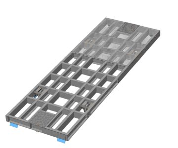 3D модель ТТМ-10(2х6) - Тележка 10,0т