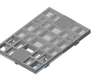 3D модель ТТМ-15(2х3) - Тележка 15,0т