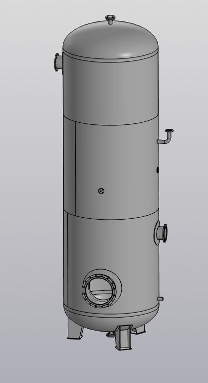3D модель Воздухосборник В10-0,8