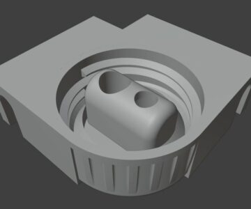 3D модель Автоматическое пополнение воды в аквариуме