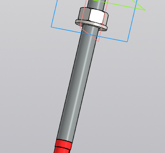 3D модель Анкер клиновой М10х120