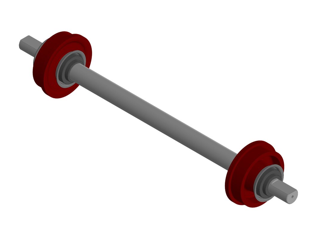 3D модель Блок роликов ТК-15