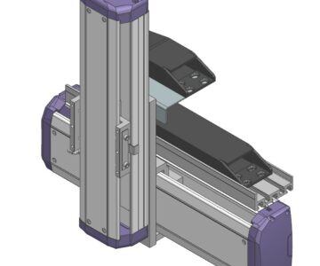 3D модель Двухосная координатная система CKD-ETS-530-F3-100-50-M-N-N