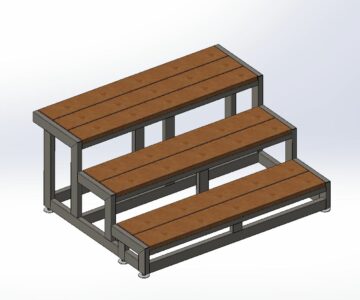 3D модель Пороги уличные