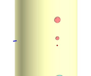 3D модель Газгольдер объемом 10 м³