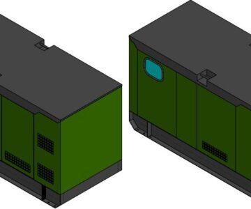 Чертеж Генератор дизельный Исток АД60С-Т400