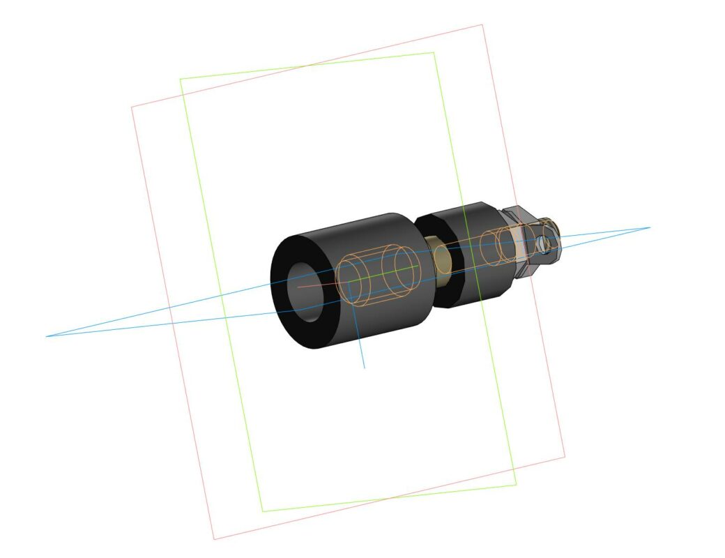 3D модель Гнездо BP-1A BLACK
