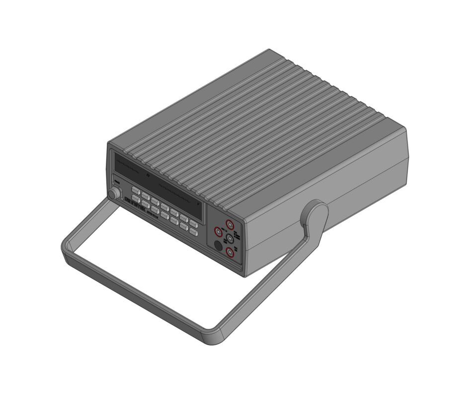3D модель Универсальные вольтметры GWInstek GDM-8245(6)