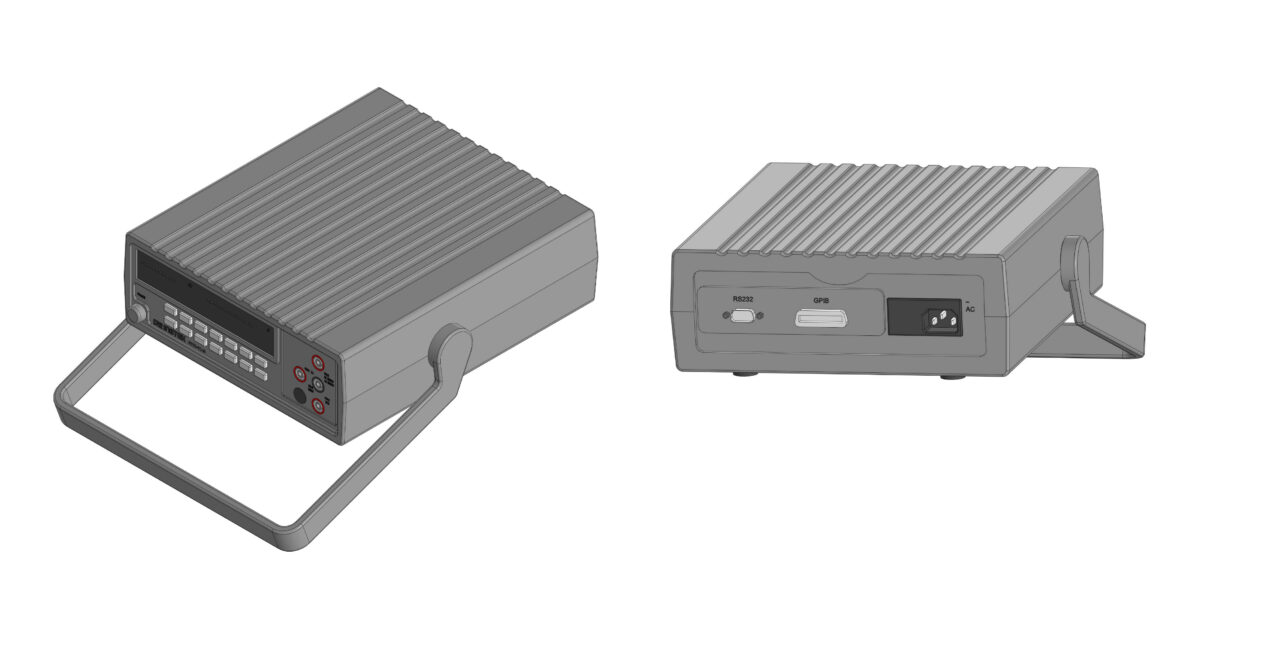 3D модель Универсальные вольтметры GWInstek GDM-8245(6)
