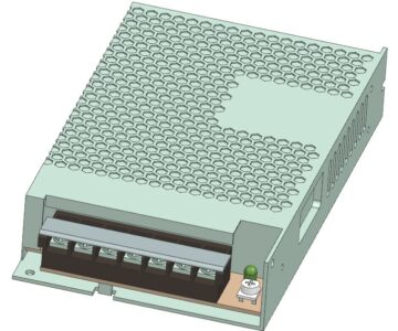 3D модель Импульсный промышленный источник питания Weidmüller 2660200289