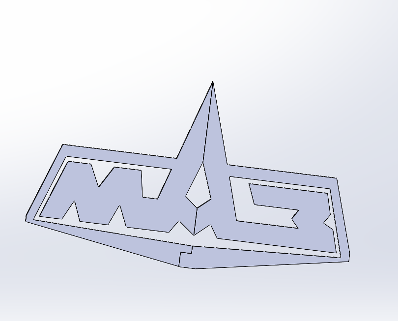 3D модель Эмблема МАЗ