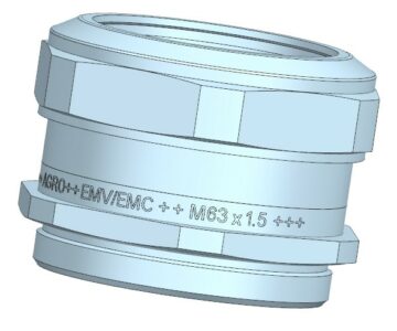 3D модель Герметичный кабельный ввод Agro 1083.63