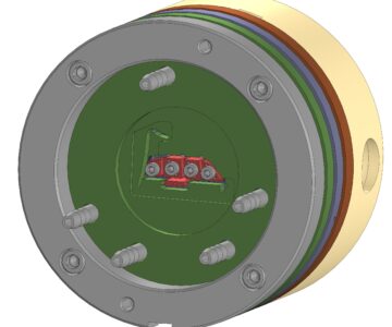 3D модель 3D модель соэкструзионной фильеры для EPDM уплотнителя