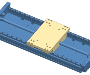 3D модель Линейный привод LAHP-33WTM210LP25