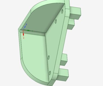 3D модель Направляющая для сверления