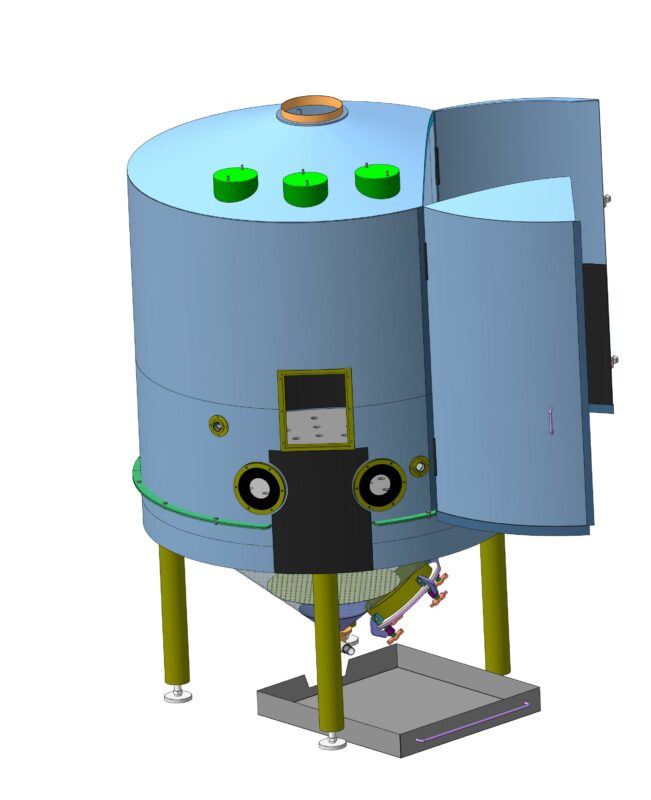 3D модель Камера для пескоструйной обработки